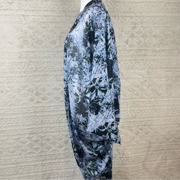 City Chic Kimono Duster size xl Forest Print - Picture 11 of 13